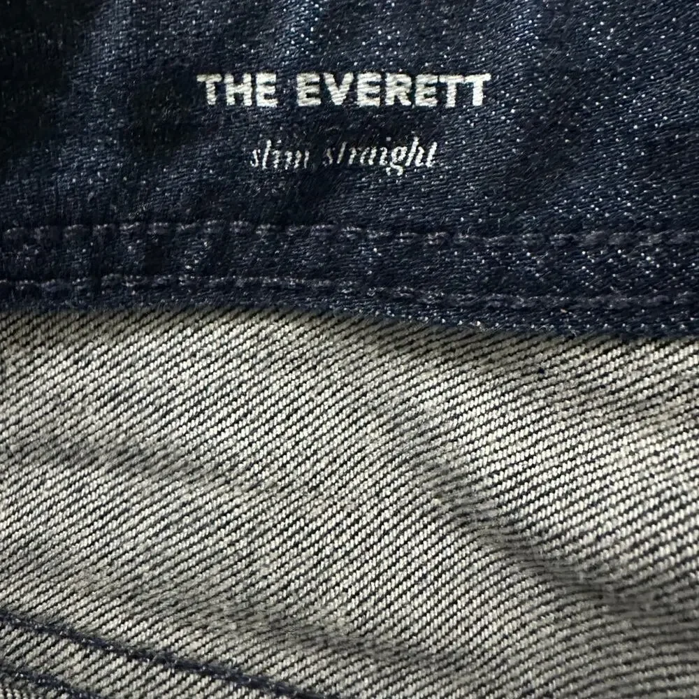 AG Everett Slim Straight Jeans Men's 34x34 Dark Wash Indigo NWT